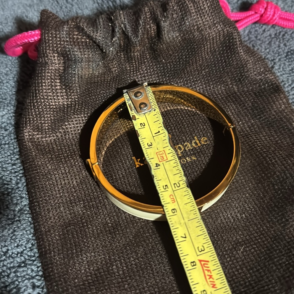 Excellent use condition- like new - Kate Spade Bangle
2.5” diameter - Picture 5 of 5